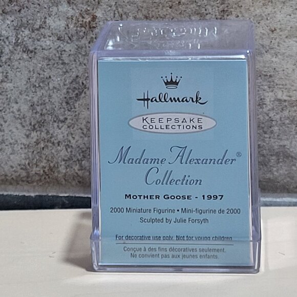 Hallmark Madame Alexander Merry Miniatures Mother Goose 1997 - Picture 5 of 11